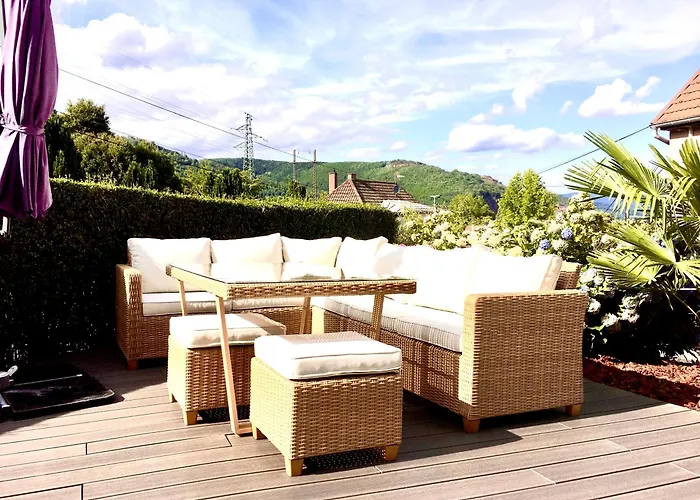 Les Hortensias En Alsace - Meuble De Tourisme 3 Etoiles 아파트 Barembach