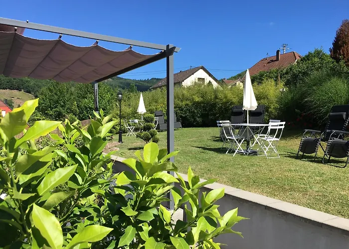 Les Hortensias En Alsace - Meuble De Tourisme 3 Etoiles 아파트 Barembach